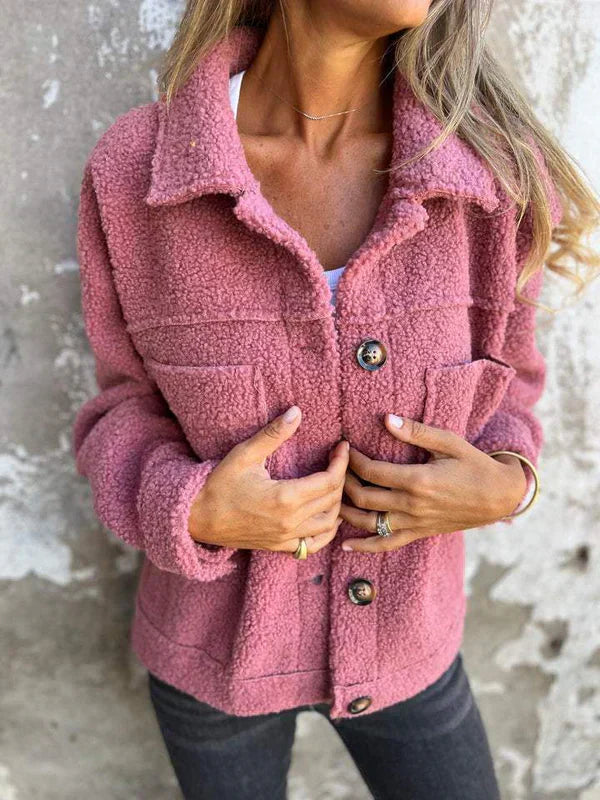 Cassandra | Cozy Short sherpa jacket