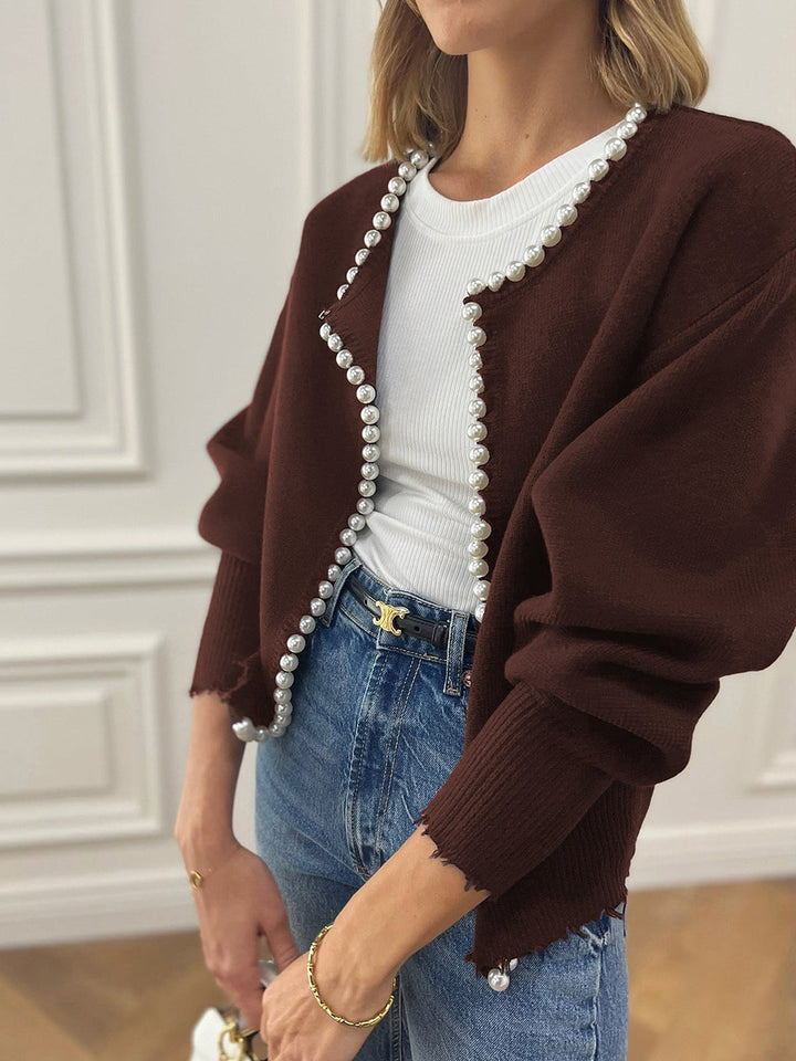 LAYTON | Chic Pearl Cardigan