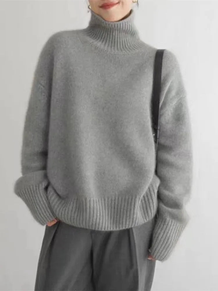 Janise | Premium Turtleneck Sweater