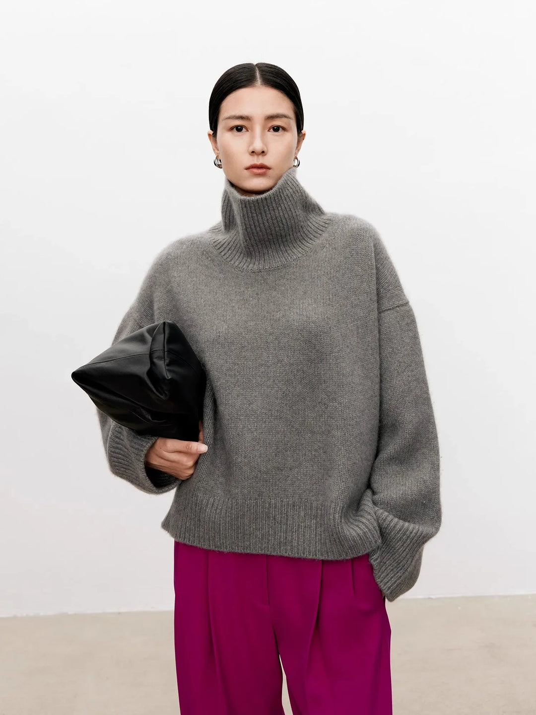 KATIE I  Cashmere turtleneck sweater