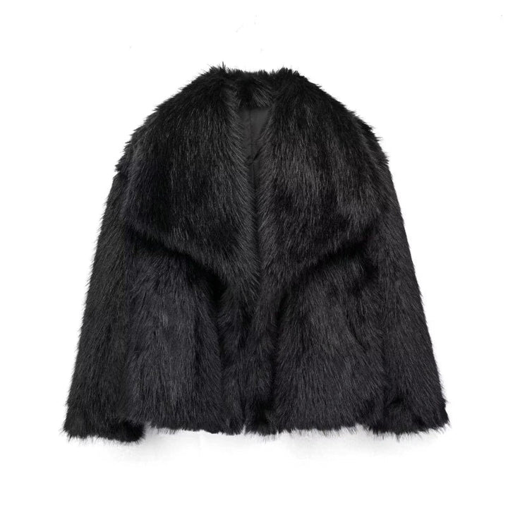 FONTELLA I Luxurious Faux Fur Coat