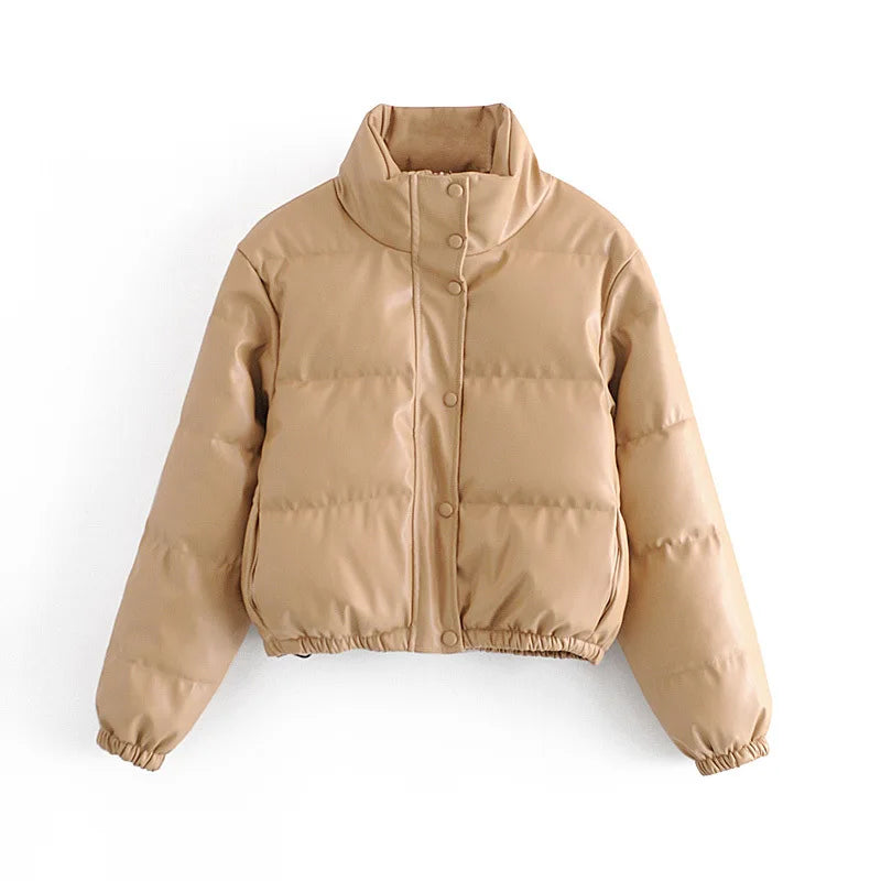 CHARLOTTE I Cotton Padded Elegant Jacket