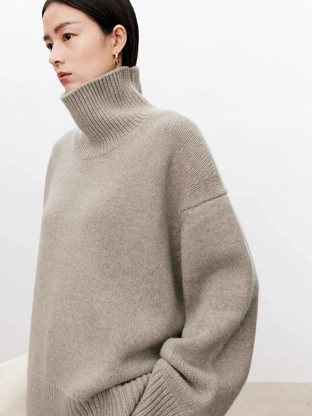 KATIE I  Cashmere turtleneck sweater