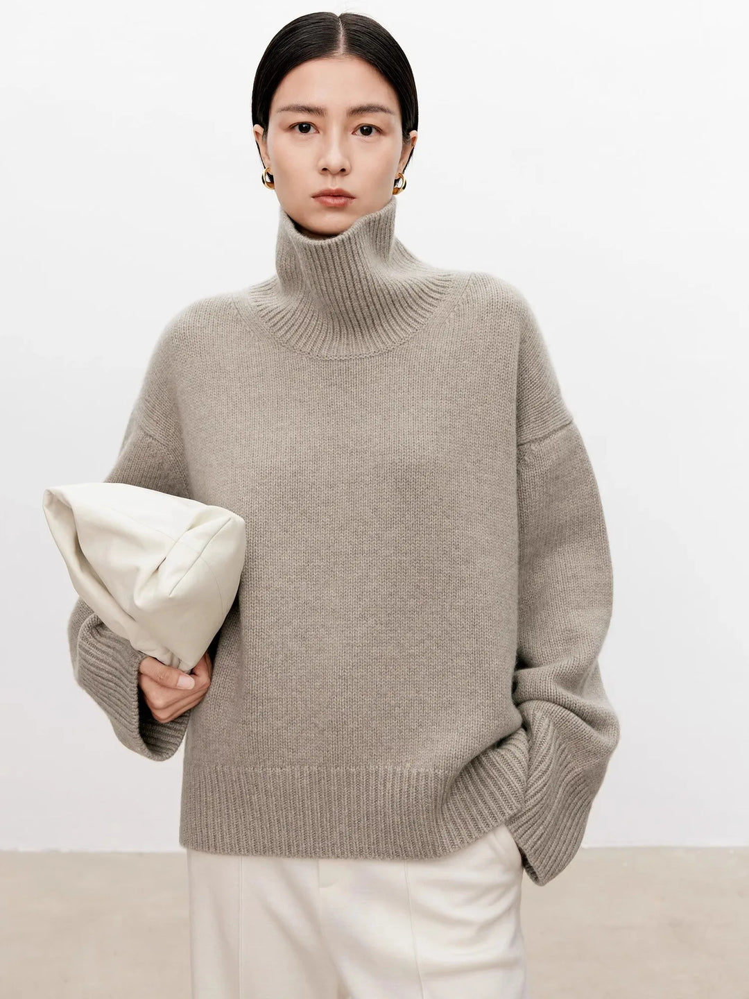 KATIE I  Cashmere turtleneck sweater