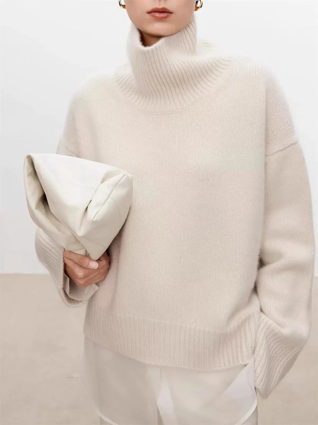 KATIE I  Cashmere turtleneck sweater