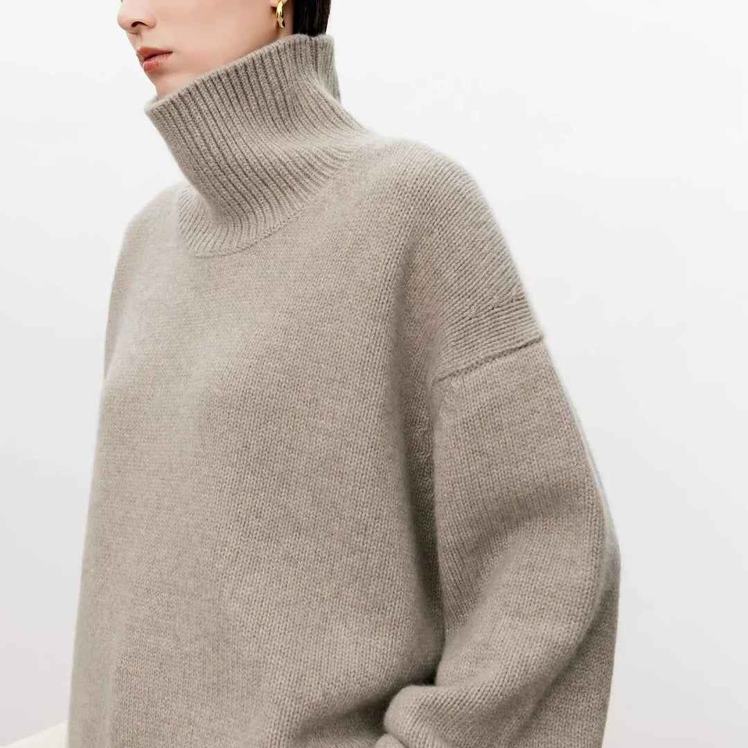 KATIE I  Cashmere turtleneck sweater