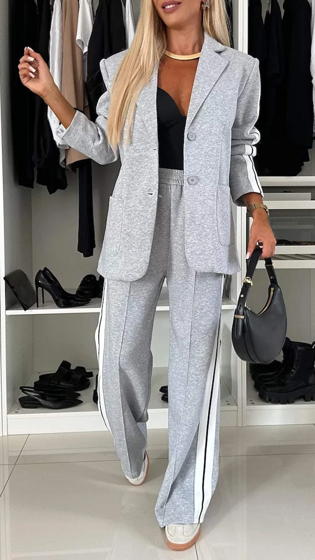 XIARA I Comfy Blazer Set