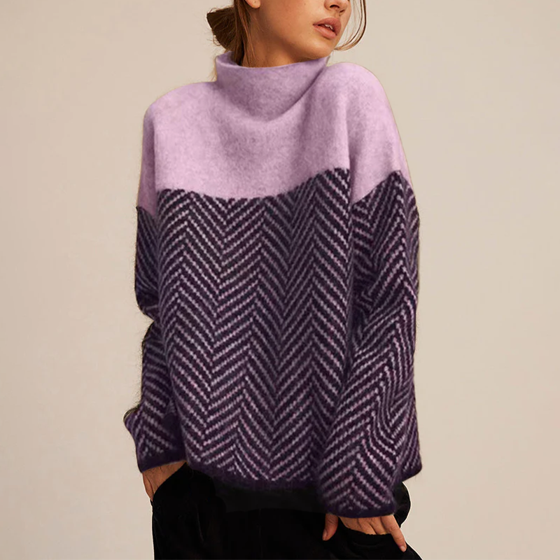 Charm | Knit Turtleneck Sweater