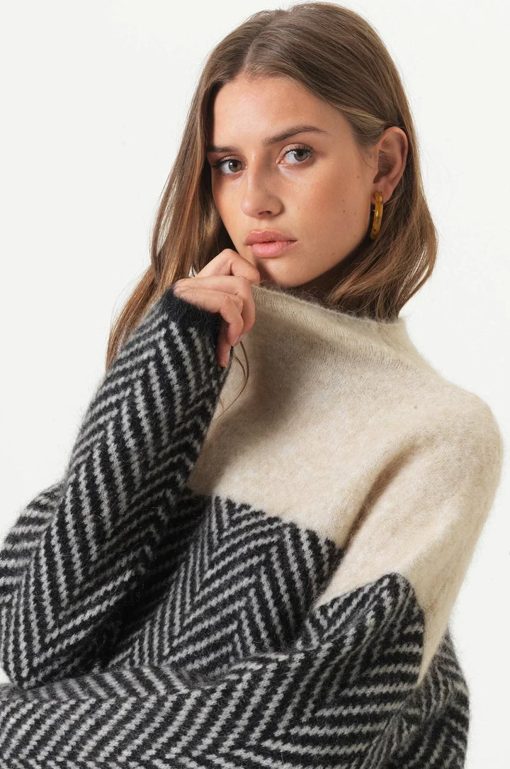 Charm | Knit Turtleneck Sweater
