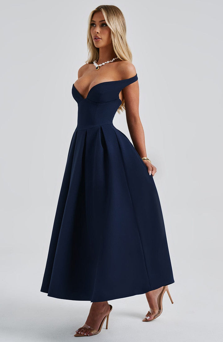 PALOMA I ELEGANT MIDI DRESS