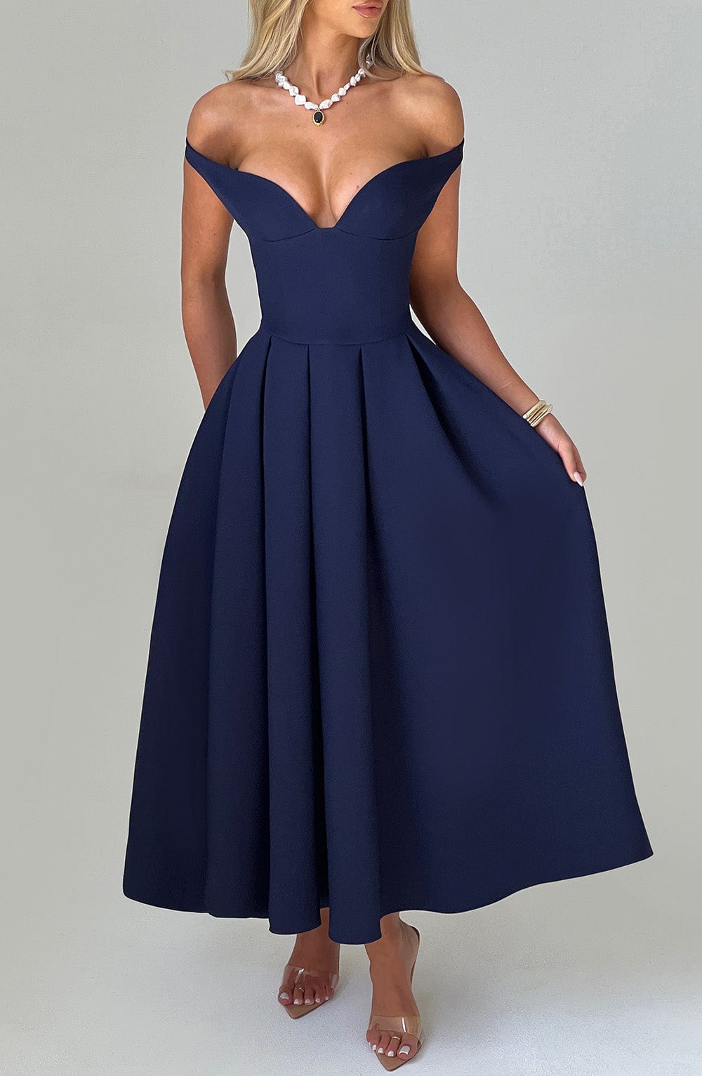 PALOMA I ELEGANT MIDI DRESS