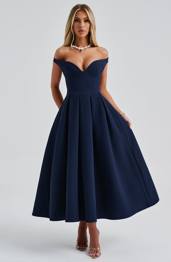 PALOMA I ELEGANT MIDI DRESS