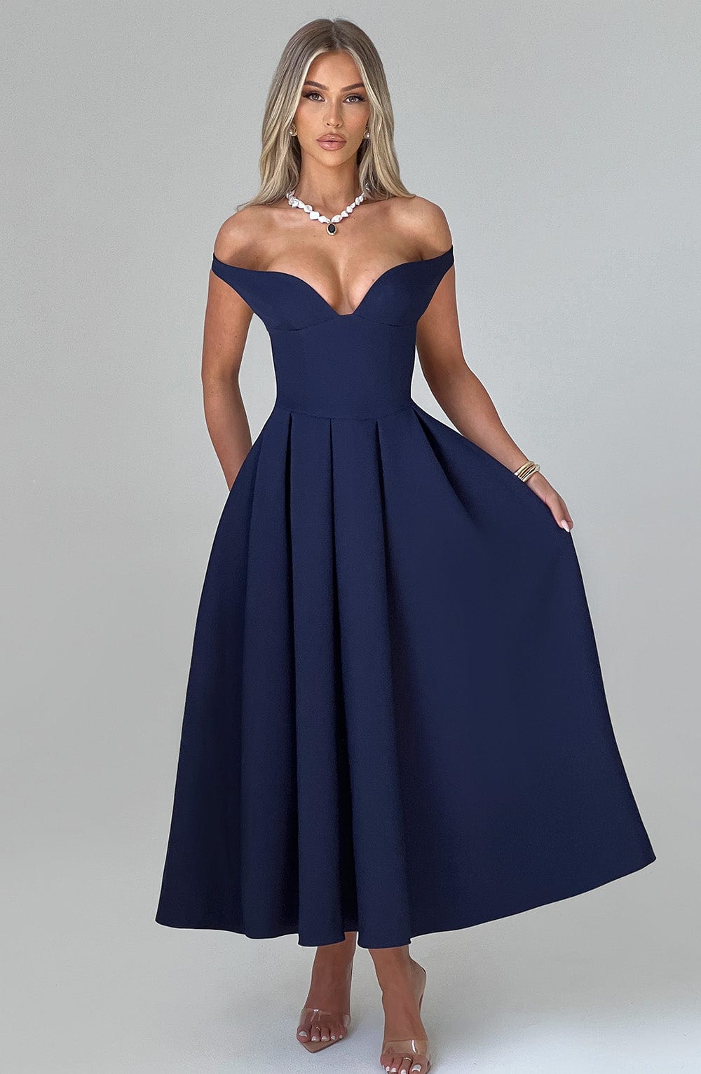 PALOMA I ELEGANT MIDI DRESS