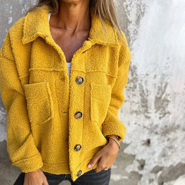 Cassandra | Cozy Short sherpa jacket