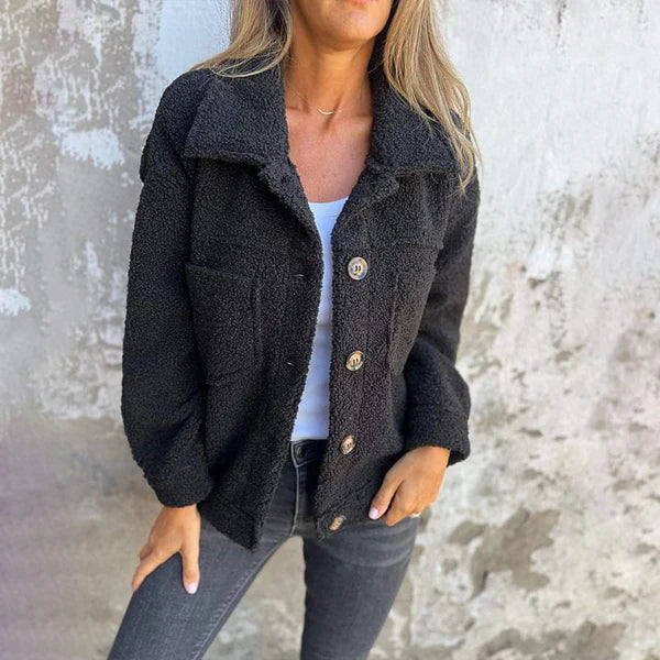 Cassandra | Cozy Short sherpa jacket