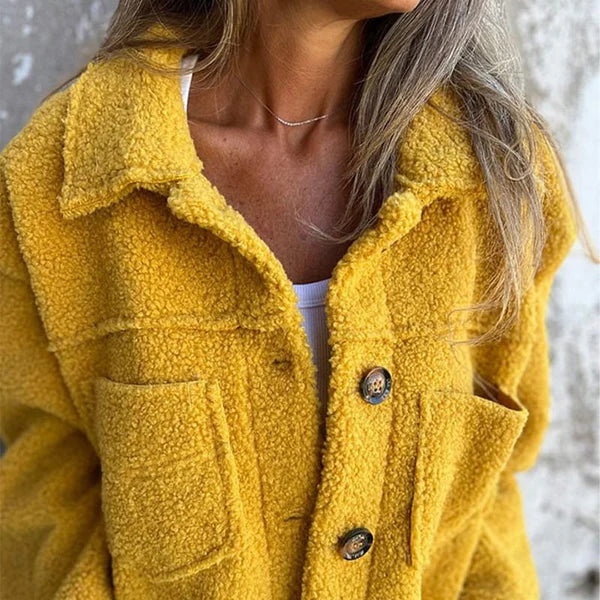 Cassandra | Cozy Short sherpa jacket