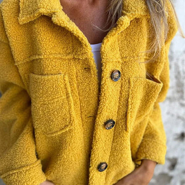 Cassandra | Cozy Short sherpa jacket